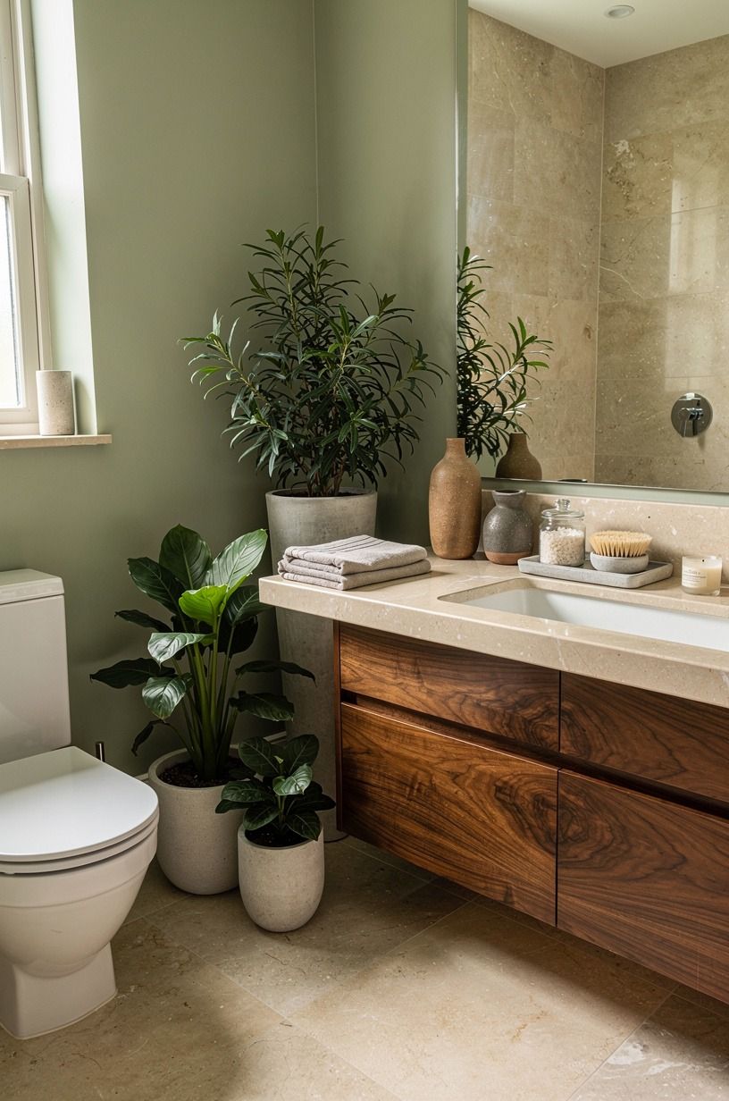 Pair Organic Modern Plants With Honed Stone
