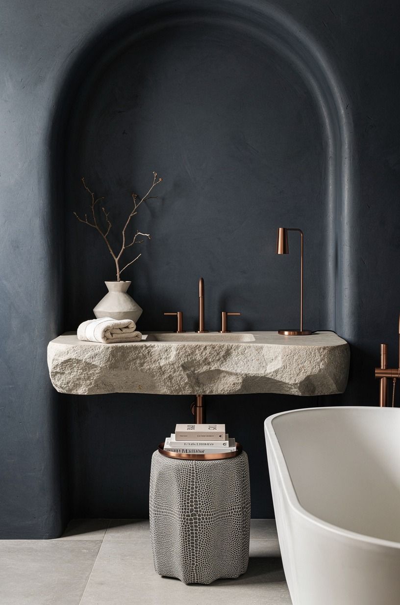 Seal the stone before styling the room