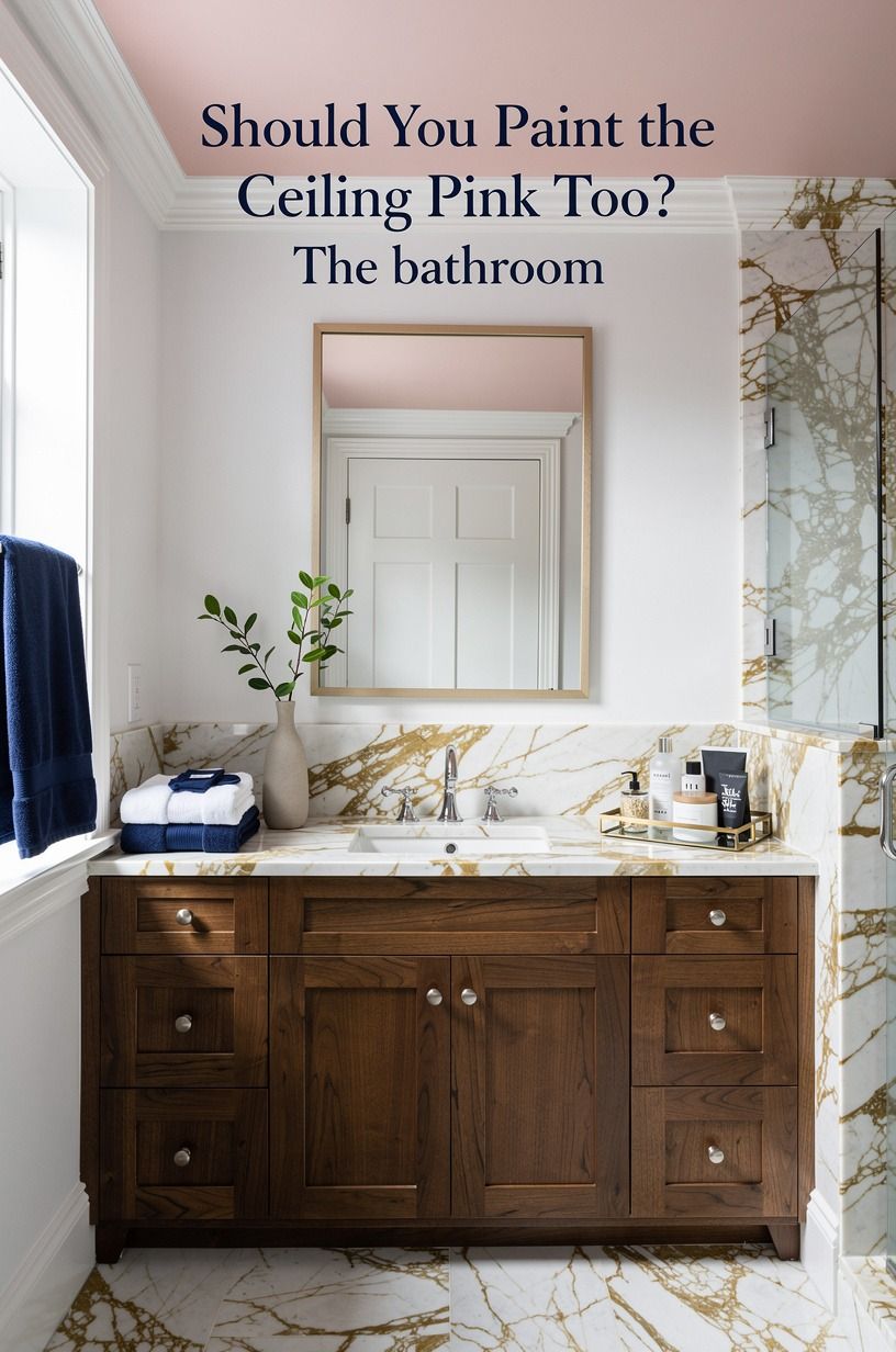 Should You Paint the Ceiling Pink Too?