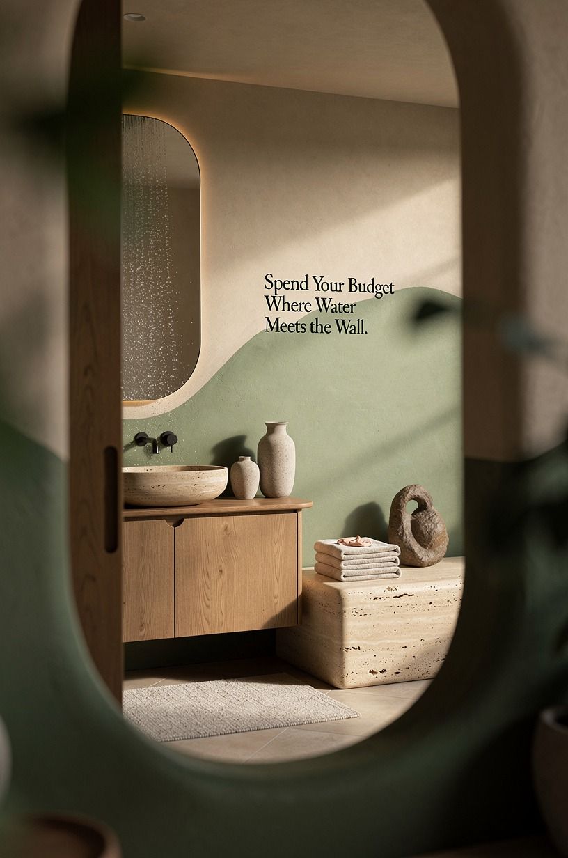 Spend Your Budget Where Water Meets the Wall