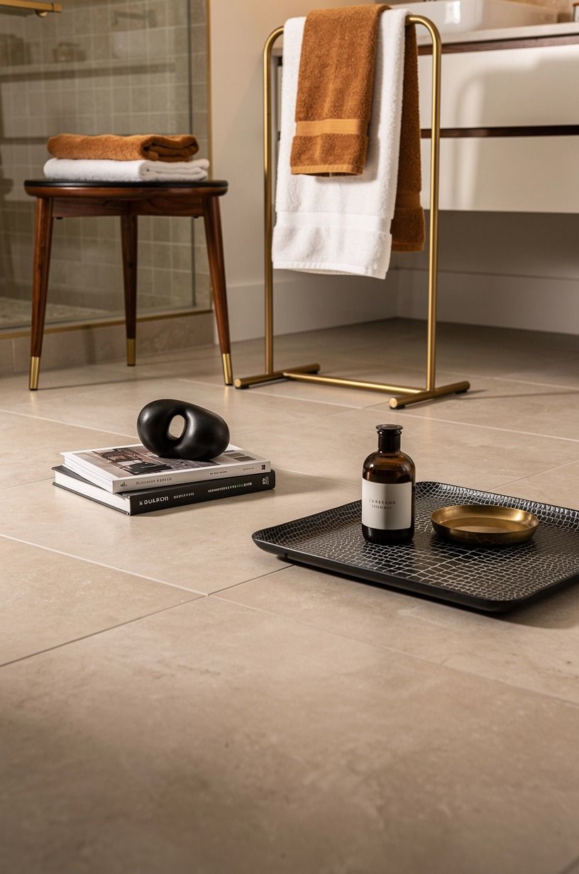 Style the floor around 36 by 36