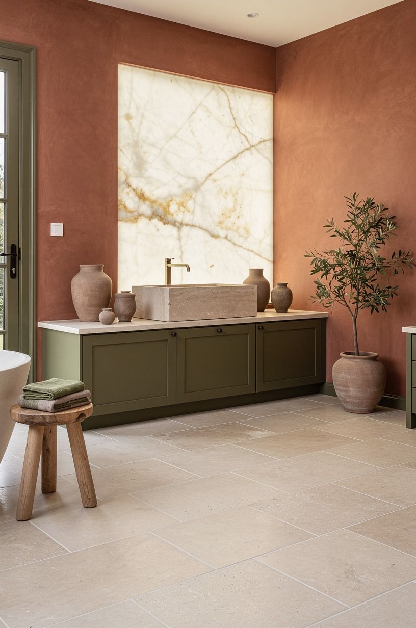 Use the Quiet-Grout Rule for light stone flooring