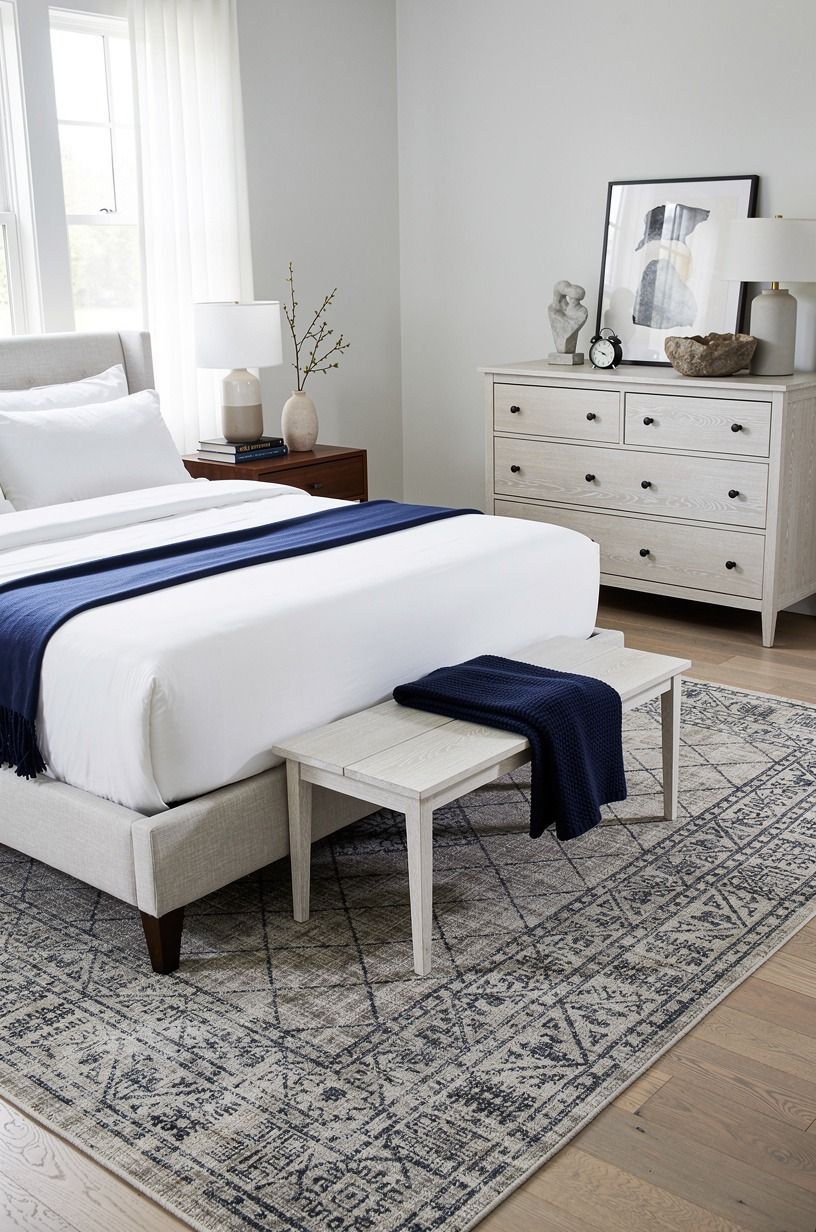 Anchor the Room With an Oversized Rug