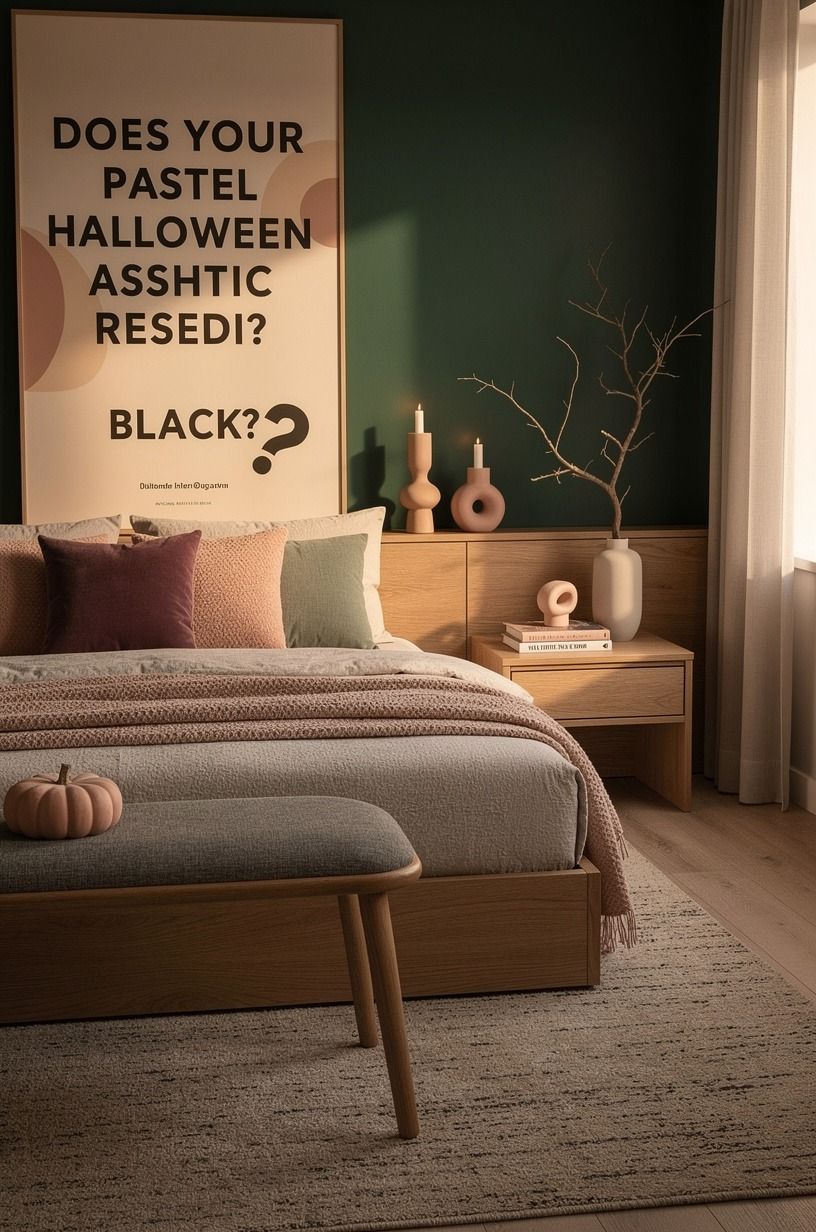Ask whether your pastel Halloween aesthetic needs black