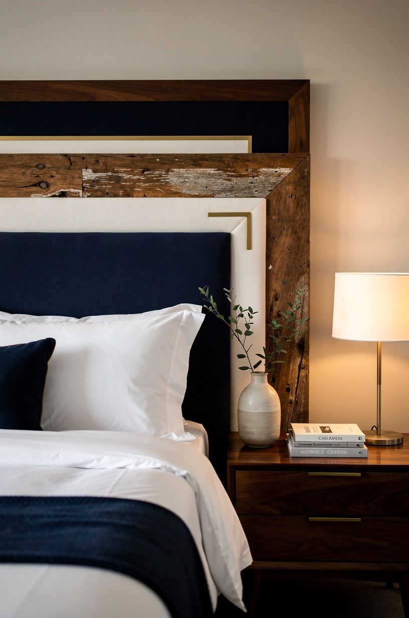 Finish With a Layered Headboard Ideas Aesthetic
