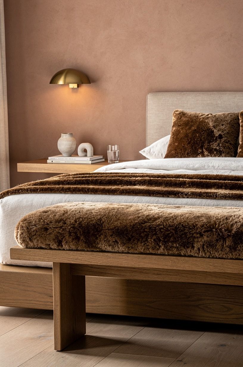 Float a Low Bench Behind the Mattress