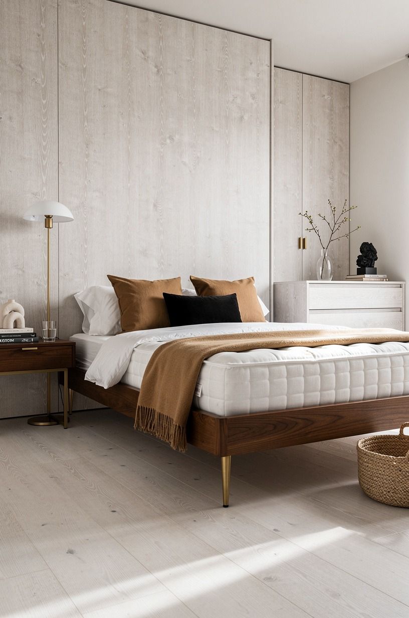 I bought the mattress, then stopped shopping, warm white palette