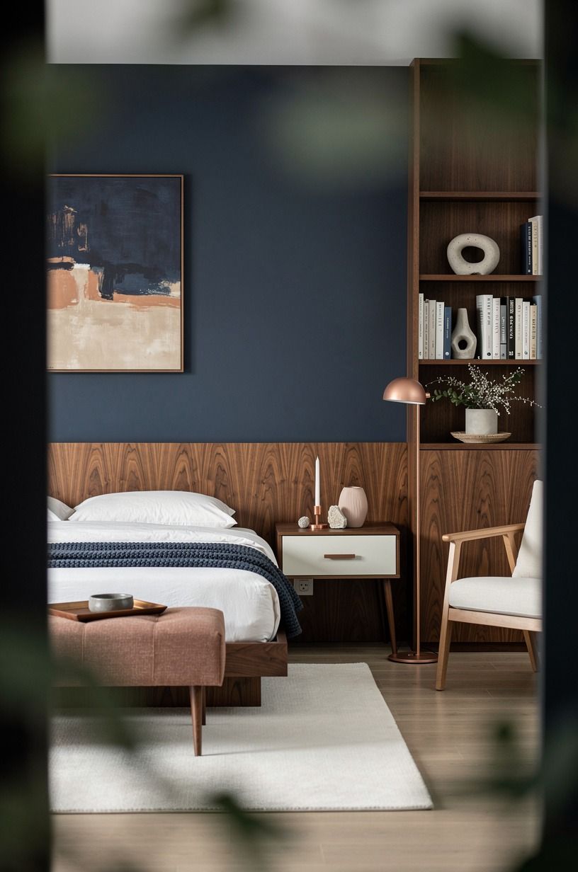 I softened the light before I bought anything else, midnight blue palette