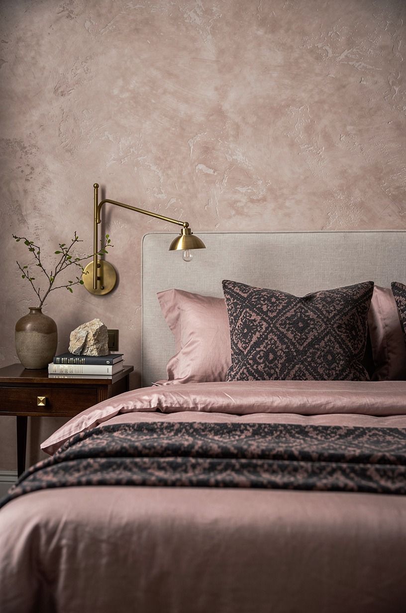Mix One Bold Fabric with Quiet Bedding