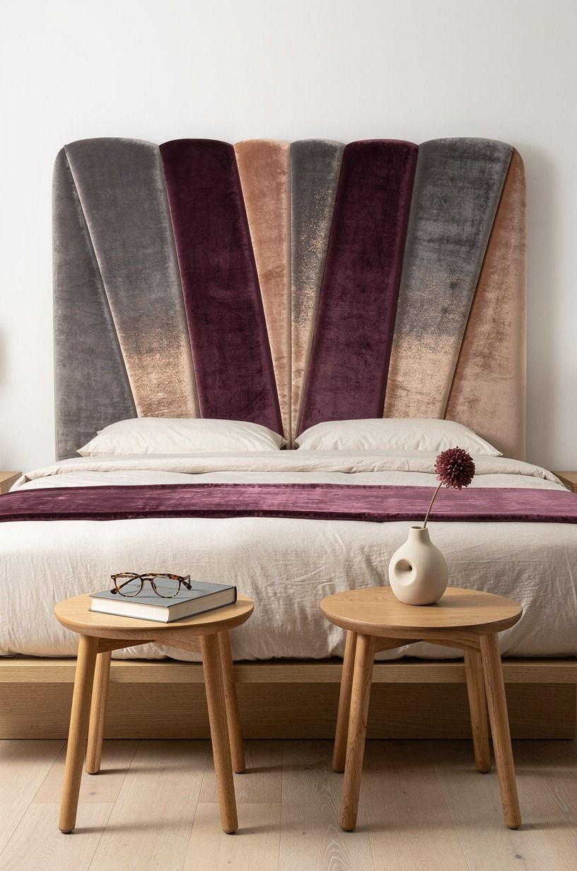 Start With a Folded Quilt Headboard Alternative