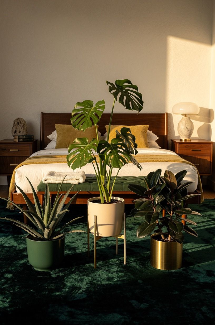 The Three Plants I Wouldn’t Put in My Bedroom, emerald palette
