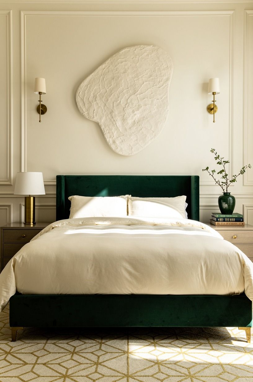 What Should You Hang Above a Queen Bed?