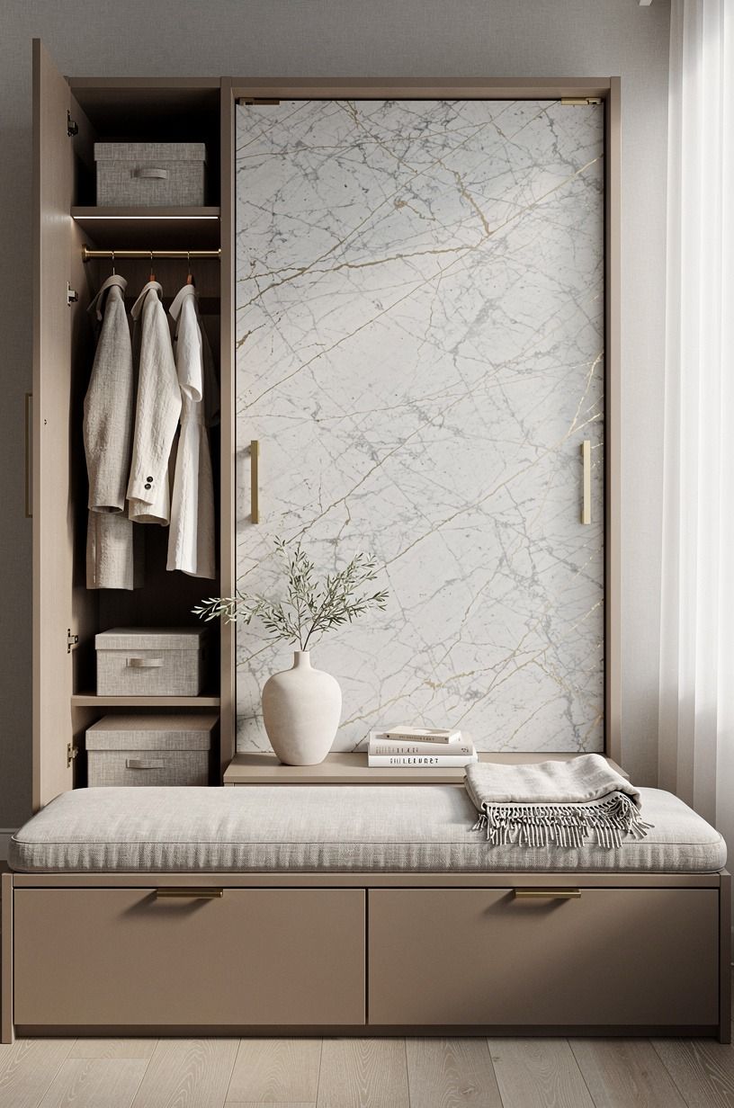 Mix a Small Closet Alternative With a Murphy Bed