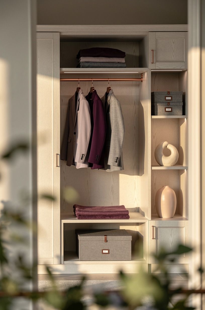 Style Clothes Storage With the Hotel Rail Rule