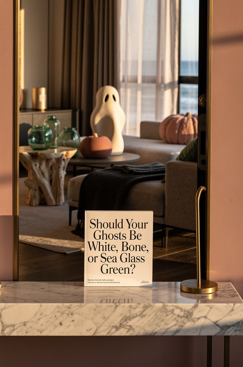 Should Your Ghosts Be White, Bone, or Sea Glass Green?
