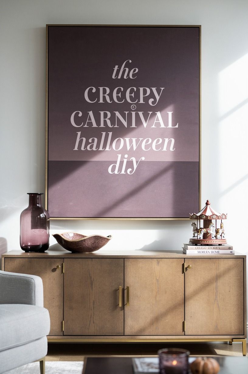 The moment I stopped treating Halloween like a pile of props, plum palette