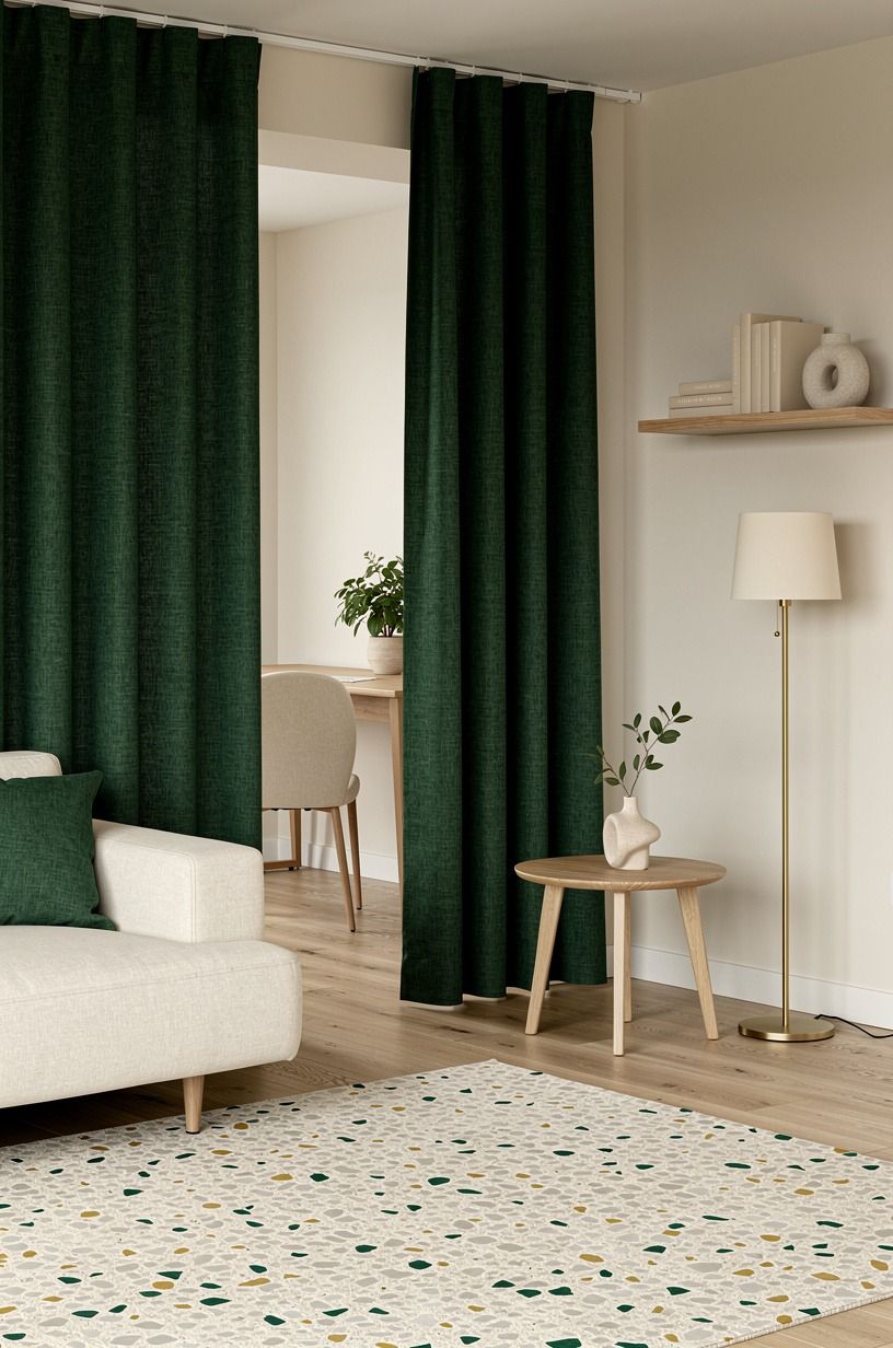 Open the curtain by day and close it at night