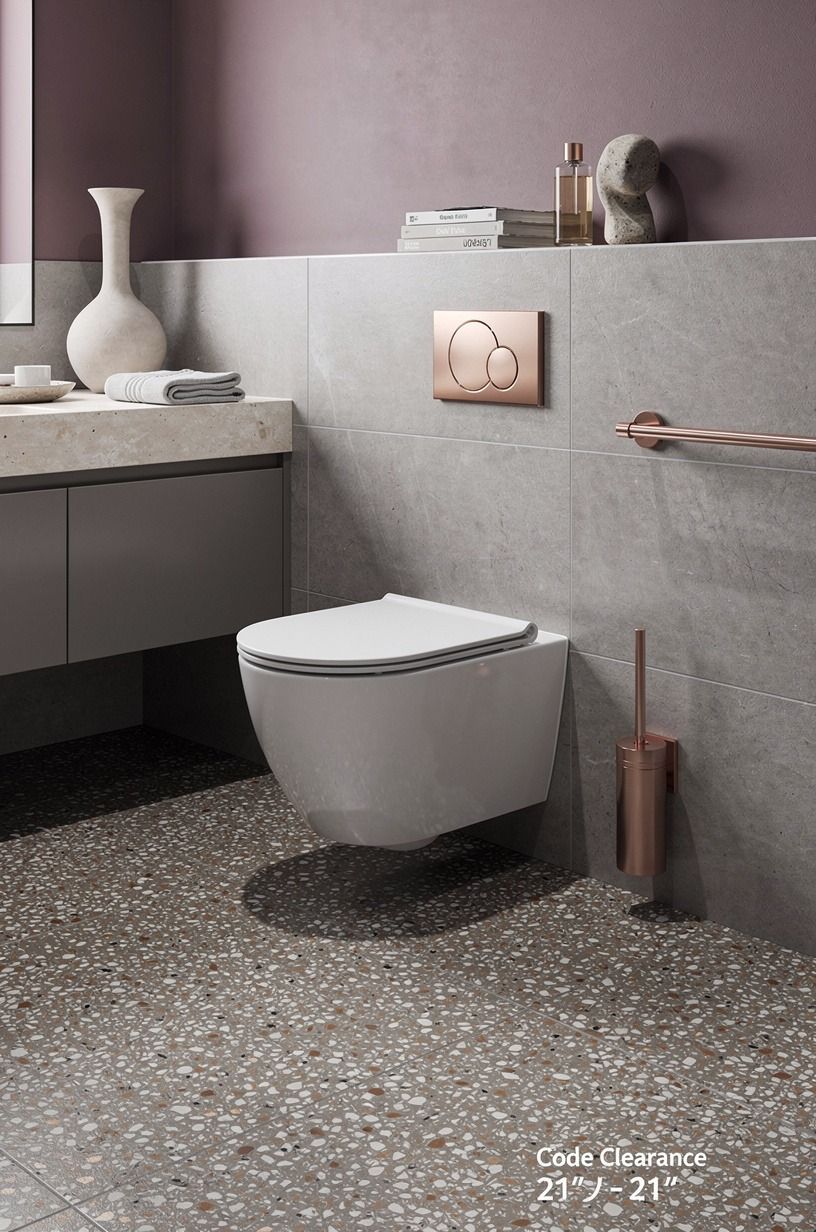 Set the Toilet Zone with the 21-Inch Clearance Rule
