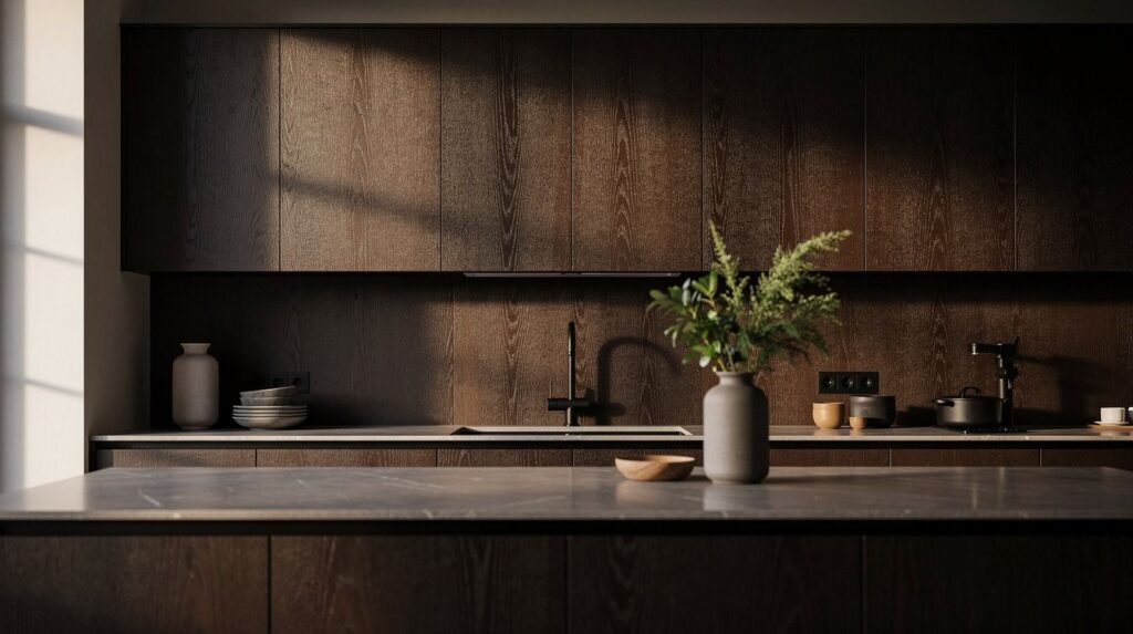 How to Design a Dark Oak Kitchen for a Moody, Dramatic Look - 19 Ideas