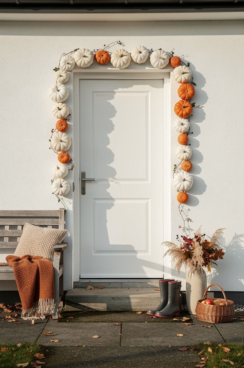 Paint the Doorway with Benjamin Moore White Dove