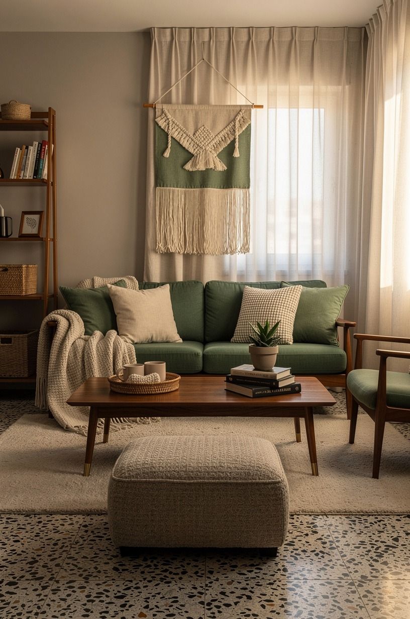 Layer Soft Textiles for Apartment Decor on a Budget