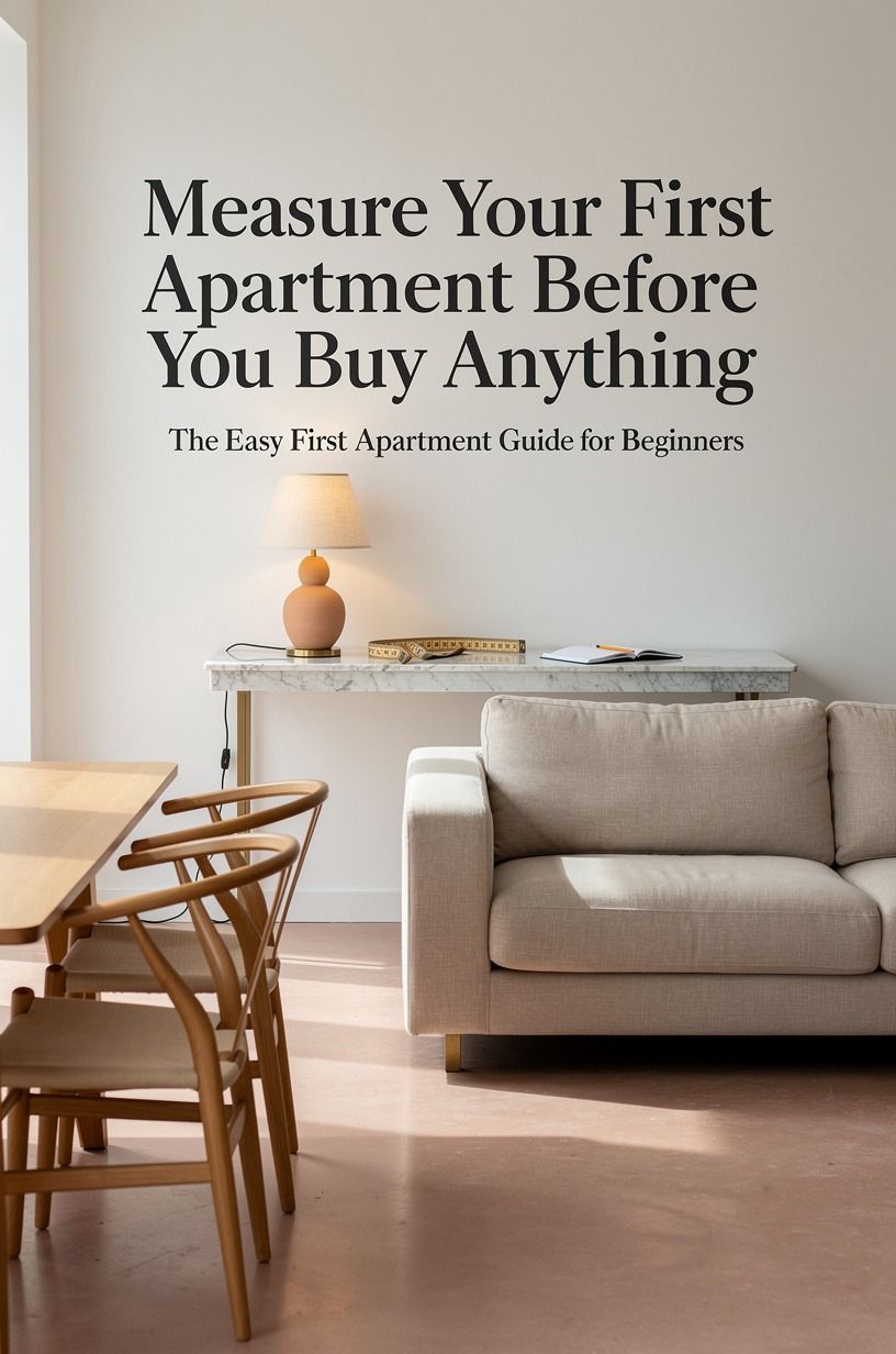 Measure Your First Apartment Before You Buy Anything