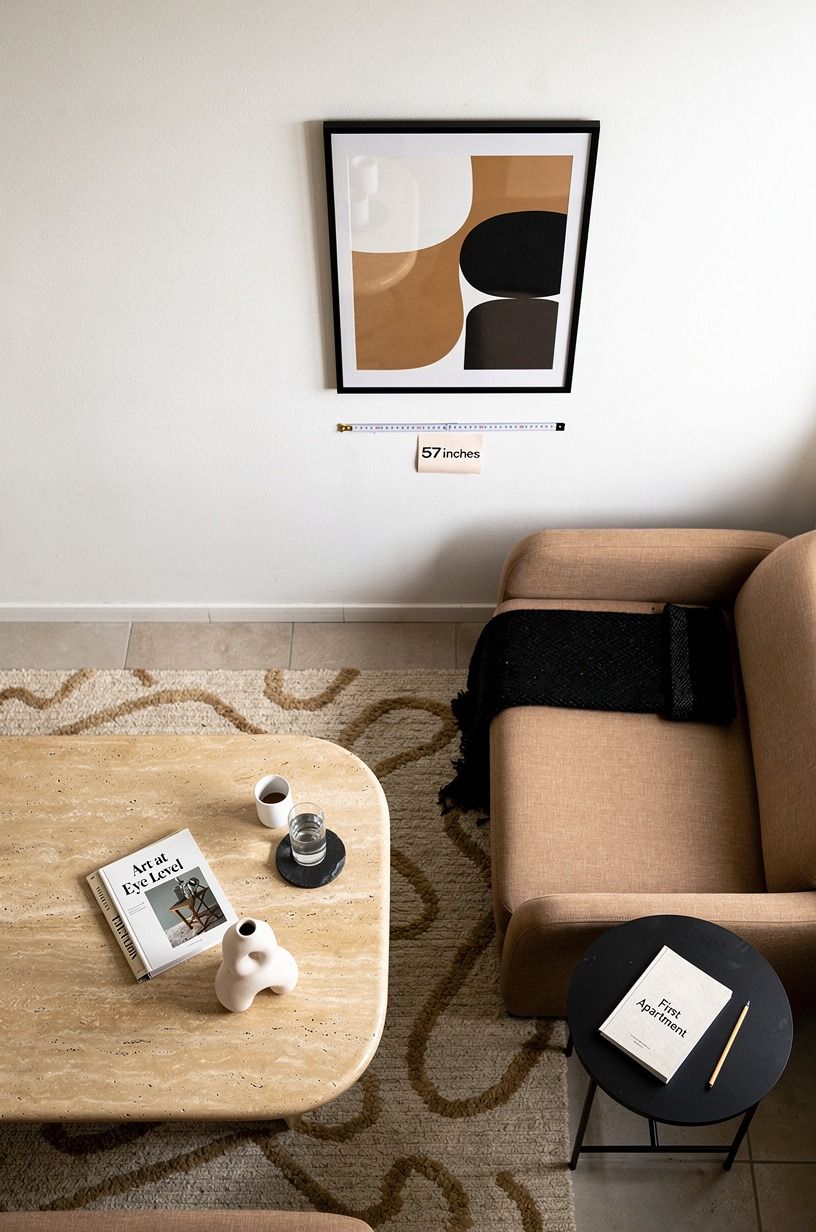 The 57-Inch Rule for Hanging Art