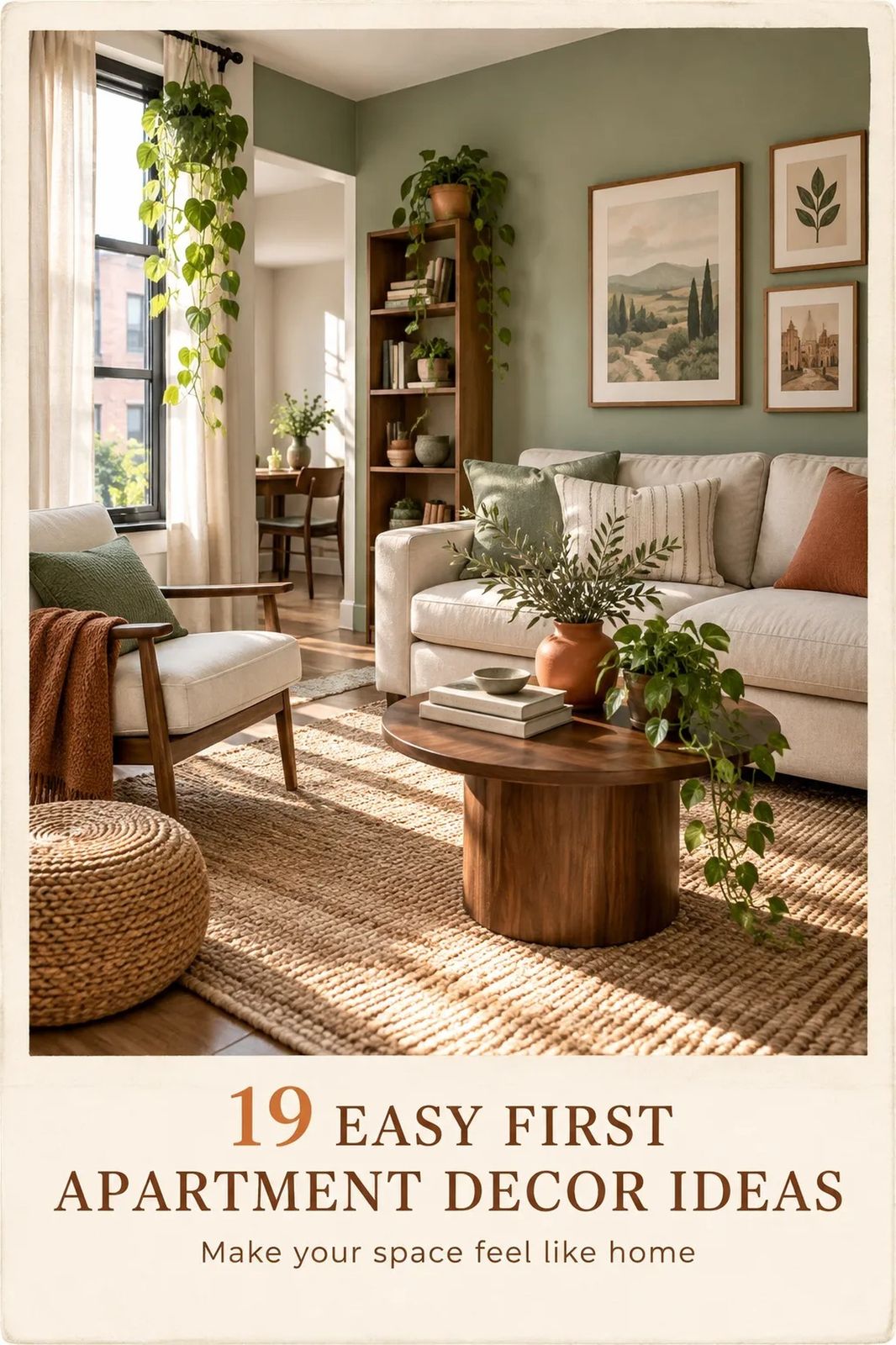 How to Create Easy First Apartment Decor for Beginners on a Budget - 19 Ideas