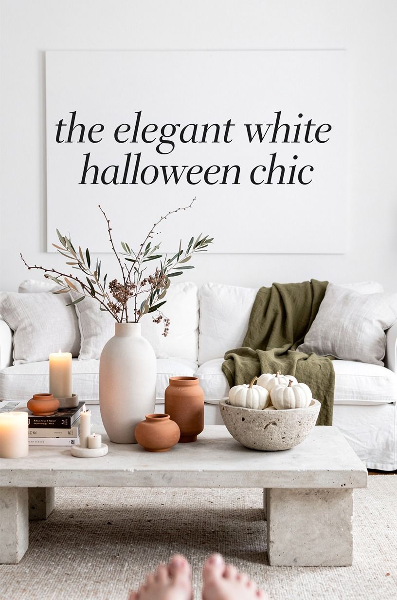 I Started with White That Could Survive Real Life, terracotta palette