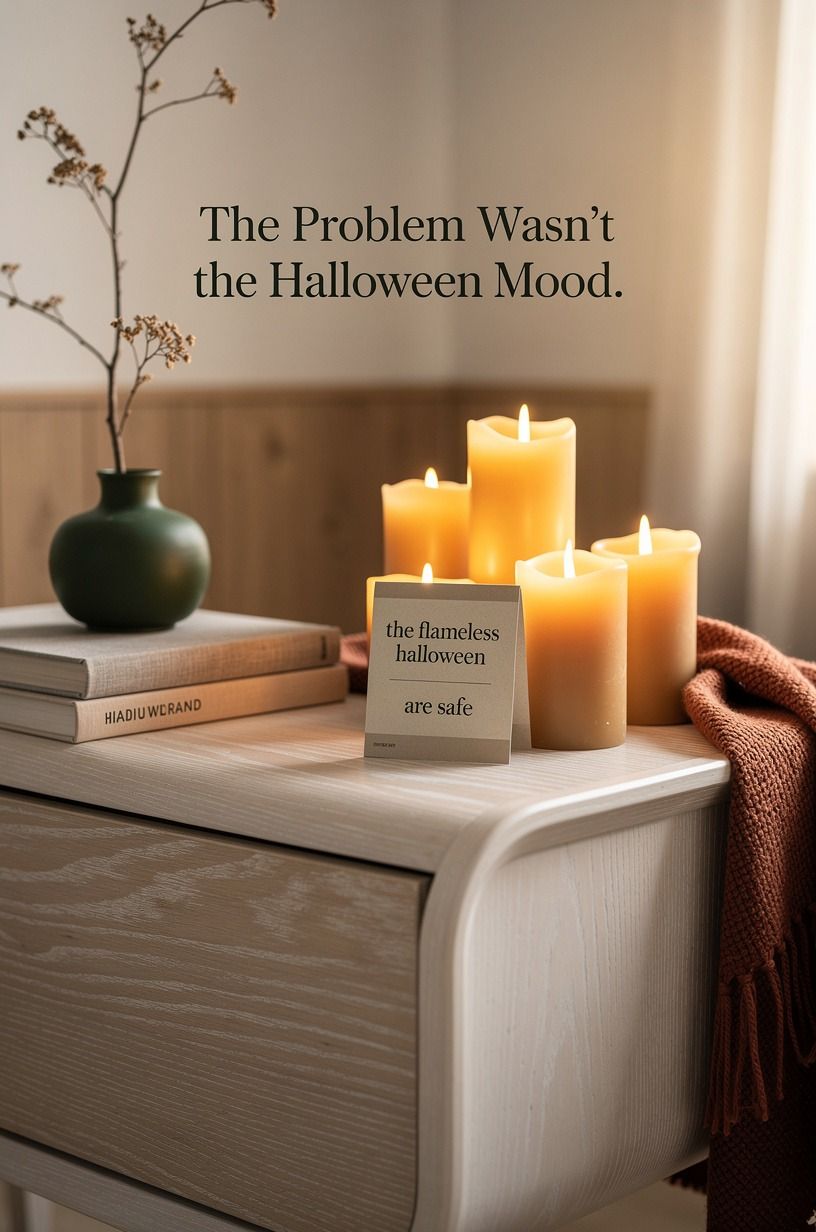 The Problem Wasn't the Halloween Mood, forest green palette