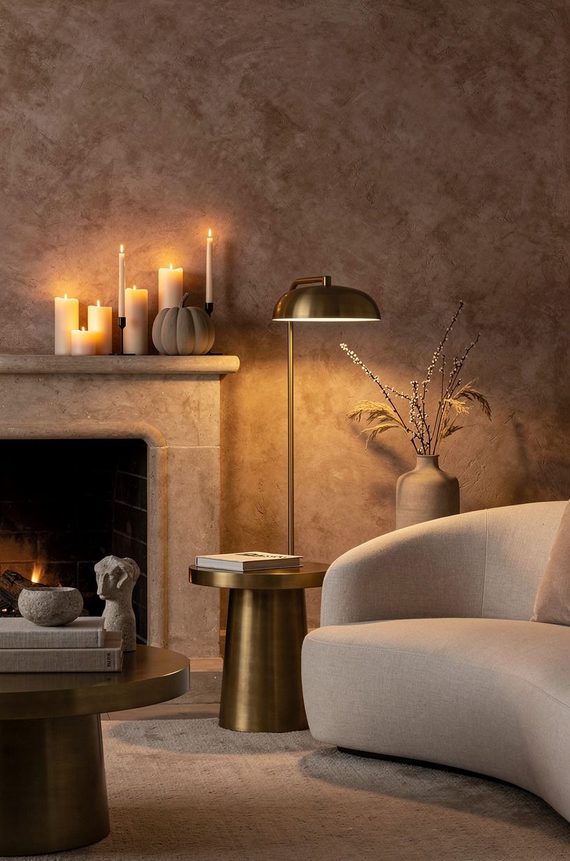 The Room Now Feels Like October, clay palette
