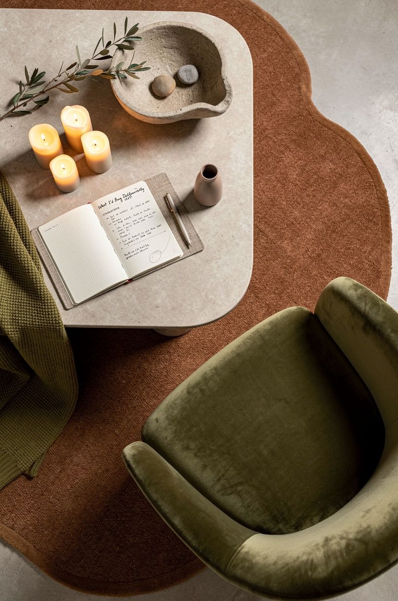 What I'd Buy Differently Next Time, terracotta palette