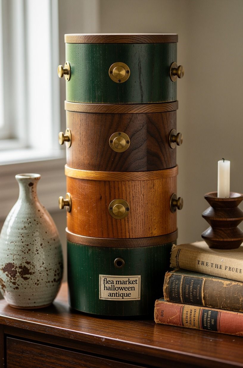 Build the Three-Height Light Stack for Flea Market Home Decor