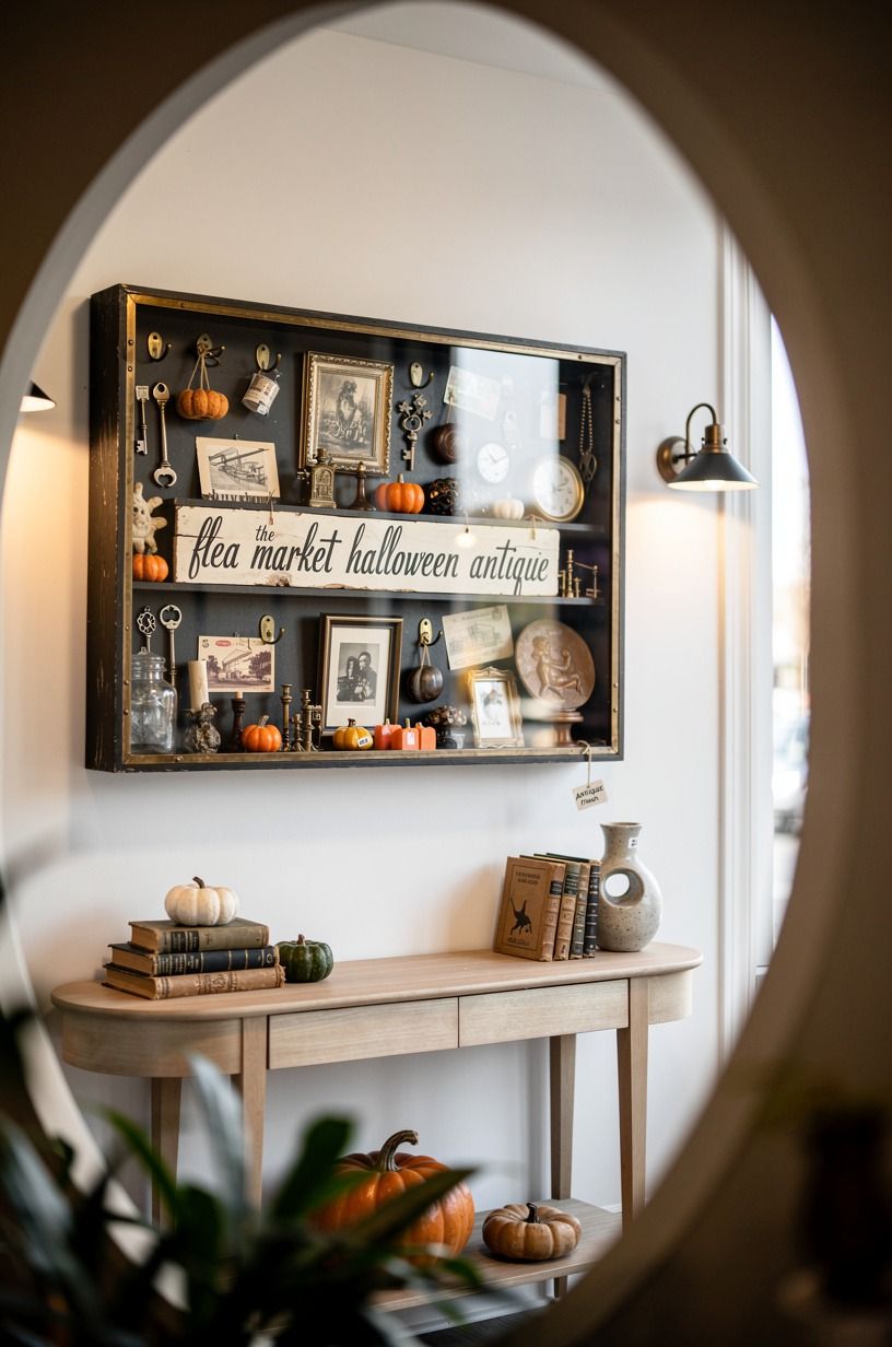 Frame Antique Store Decor Ideas with a Shadow Box