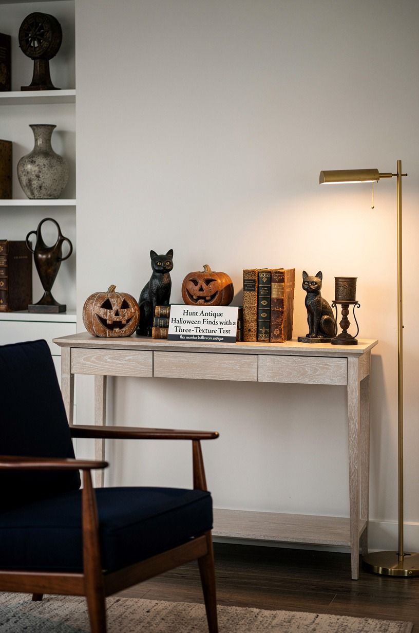 Hunt Antique Halloween Finds with a Three-Texture Test