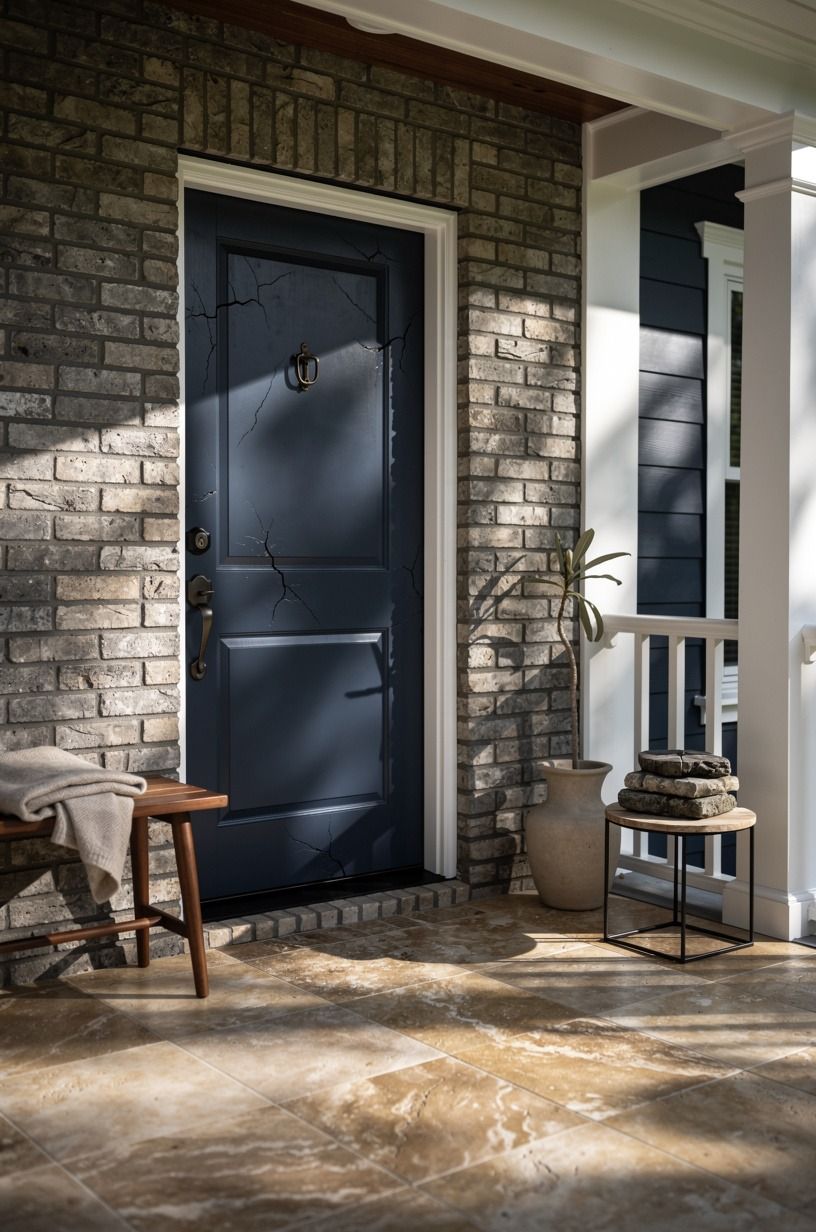 Create a Haunted Doorway With a Faux Brick Portal