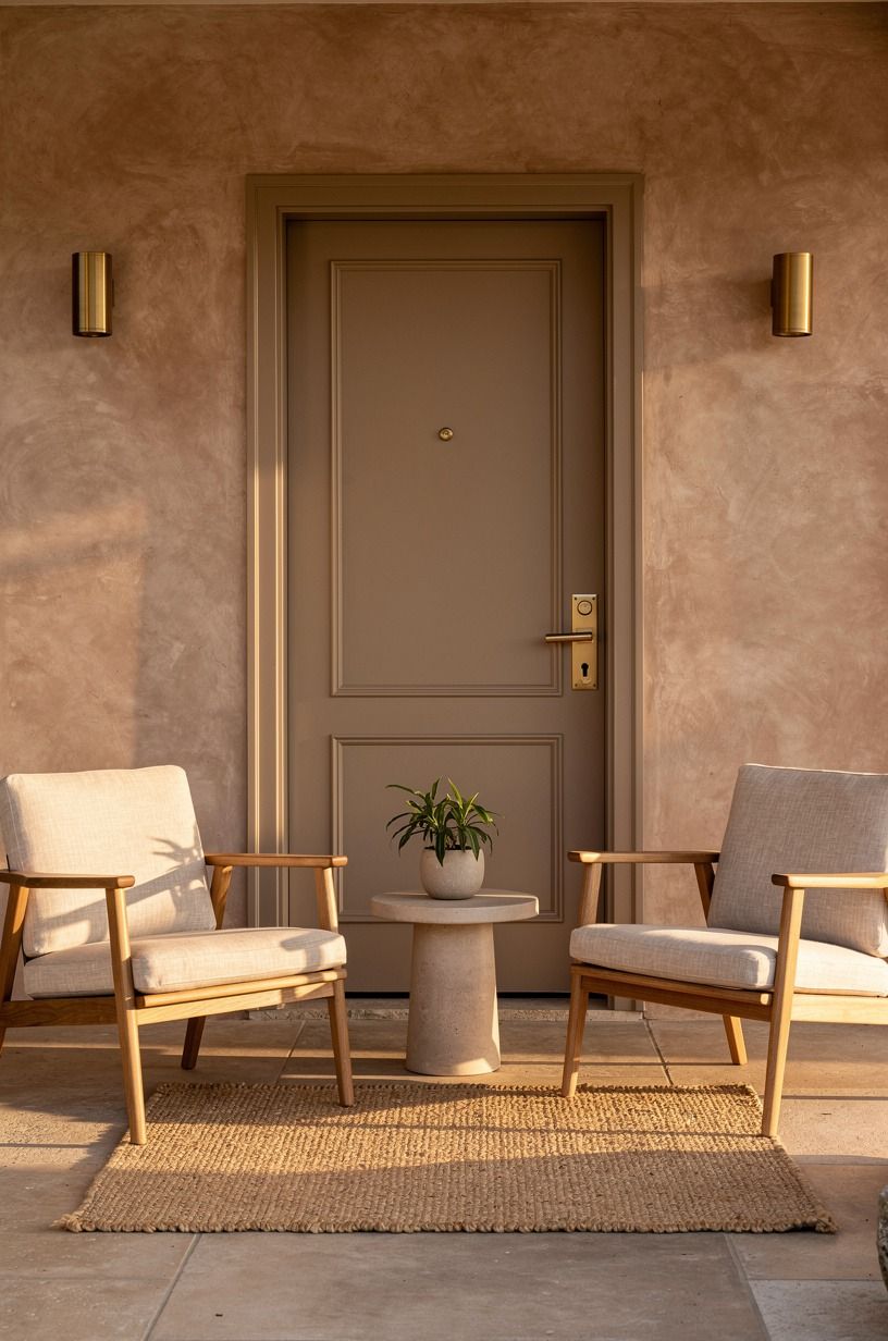 Frame the Entrance With Simple Trim