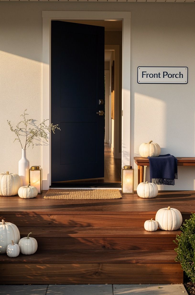Pick one pumpkin color and repeat it