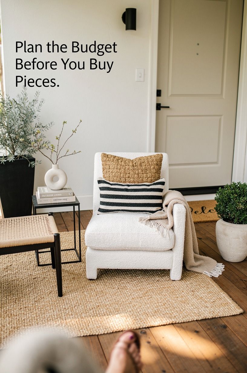 Plan the Budget Before You Buy Pieces