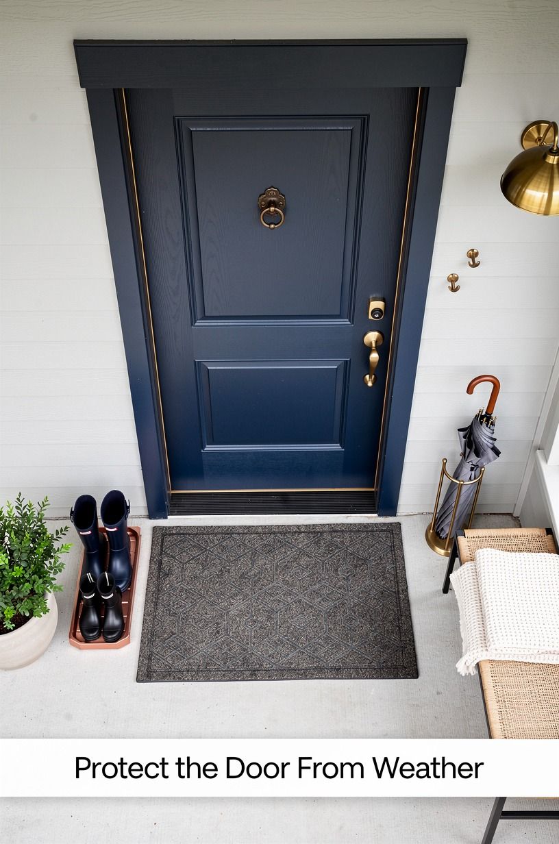 Protect the Door From Weather