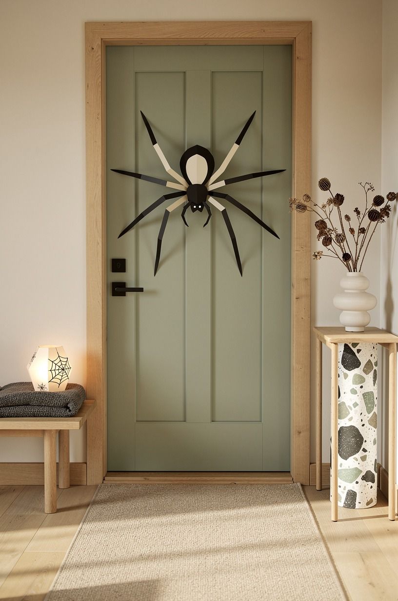 Build DIY Halloween Door Ideas Around the Five-Leg Rhythm