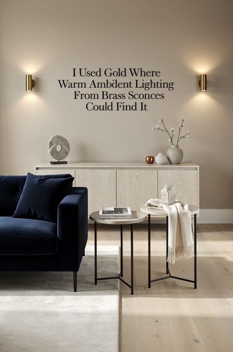 I Used Gold Where Candlelight Could Find It, midnight blue palette