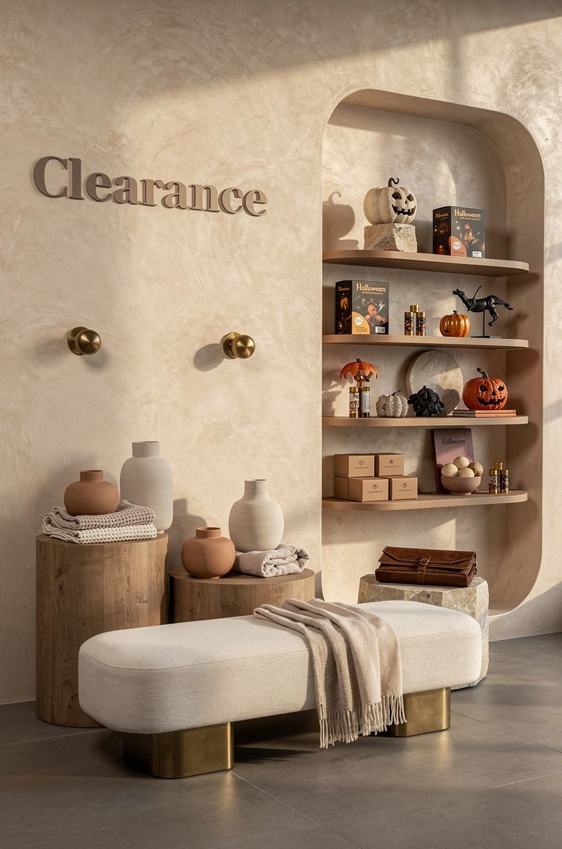 I softened the clearance colors with cotton, clay palette