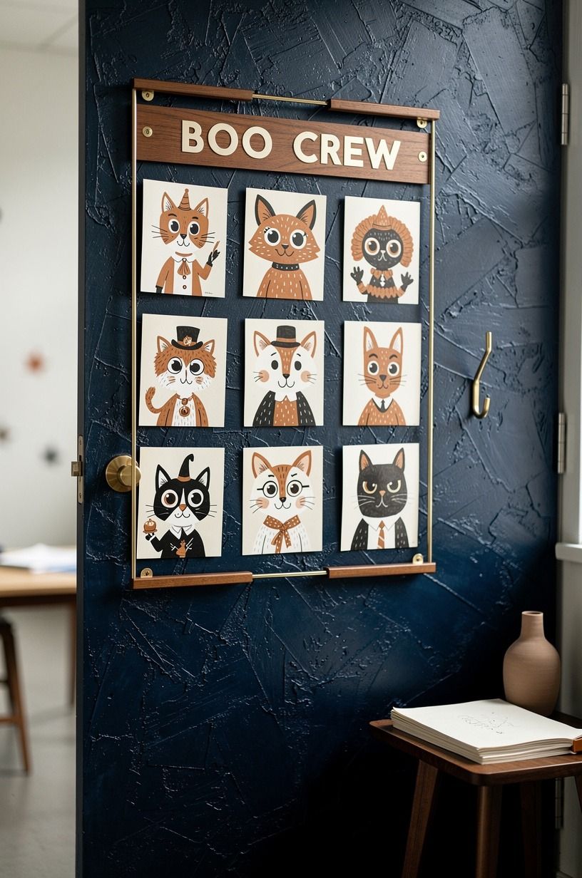 Hang a Boo Crew Portrait Grid