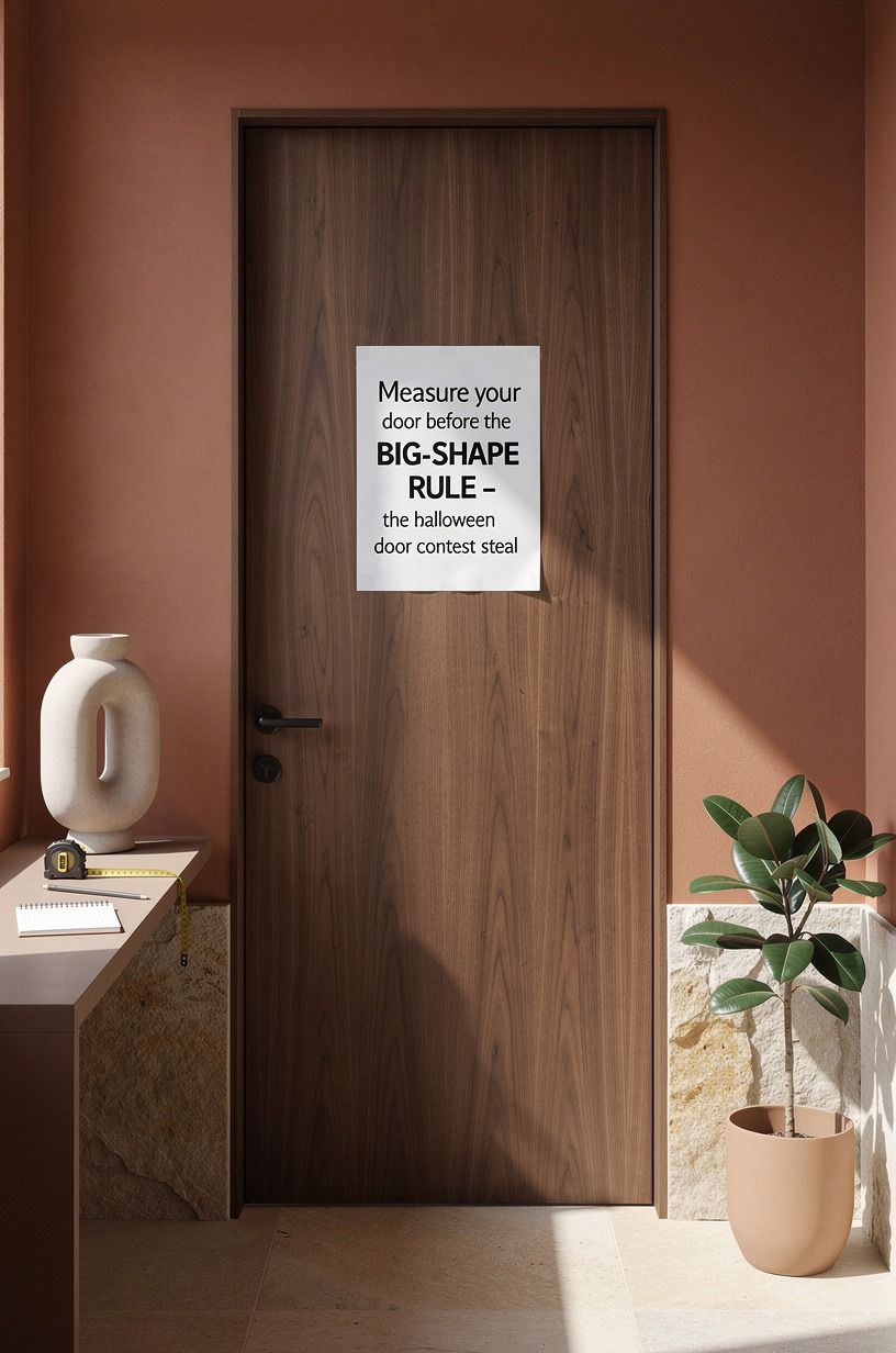 Measure your door before the Big-Shape Rule