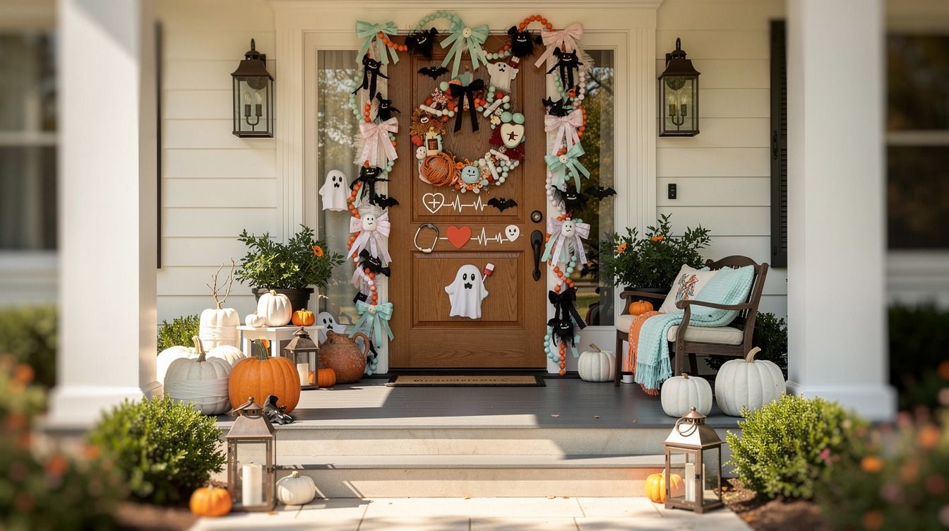 How to Style a Halloween Hospital Door That Cheers Patients Up - 11 Ideas