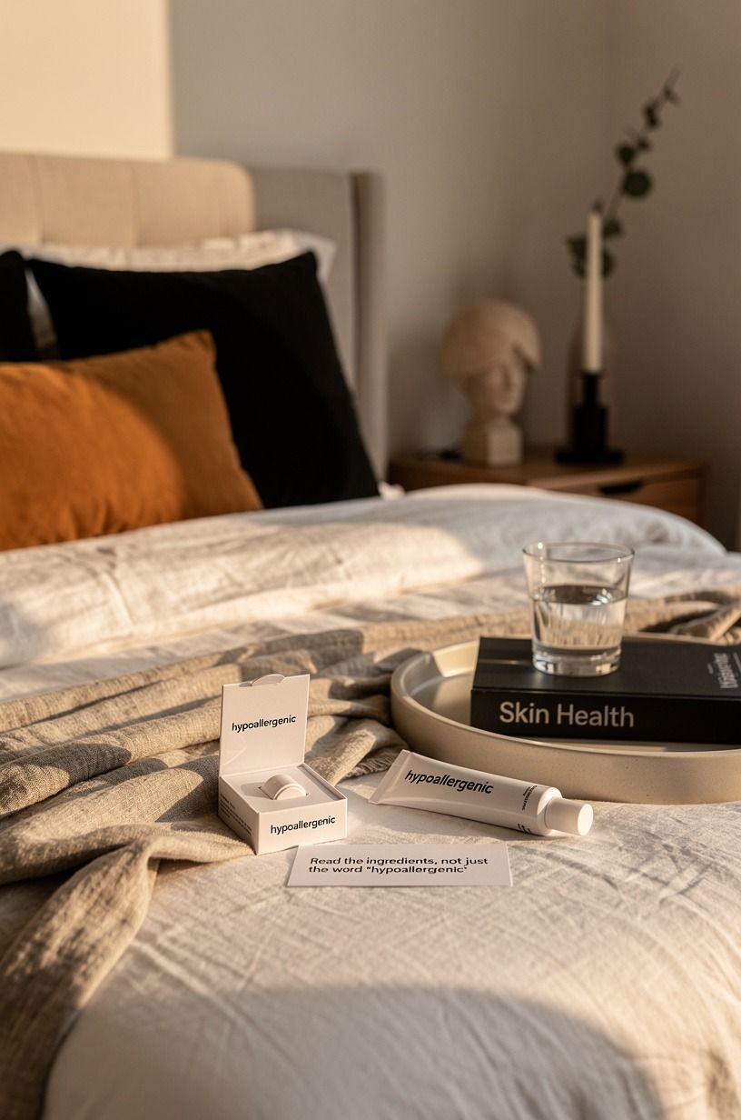 What I’d do differently before buying “hypoallergenic” again, warm white palette