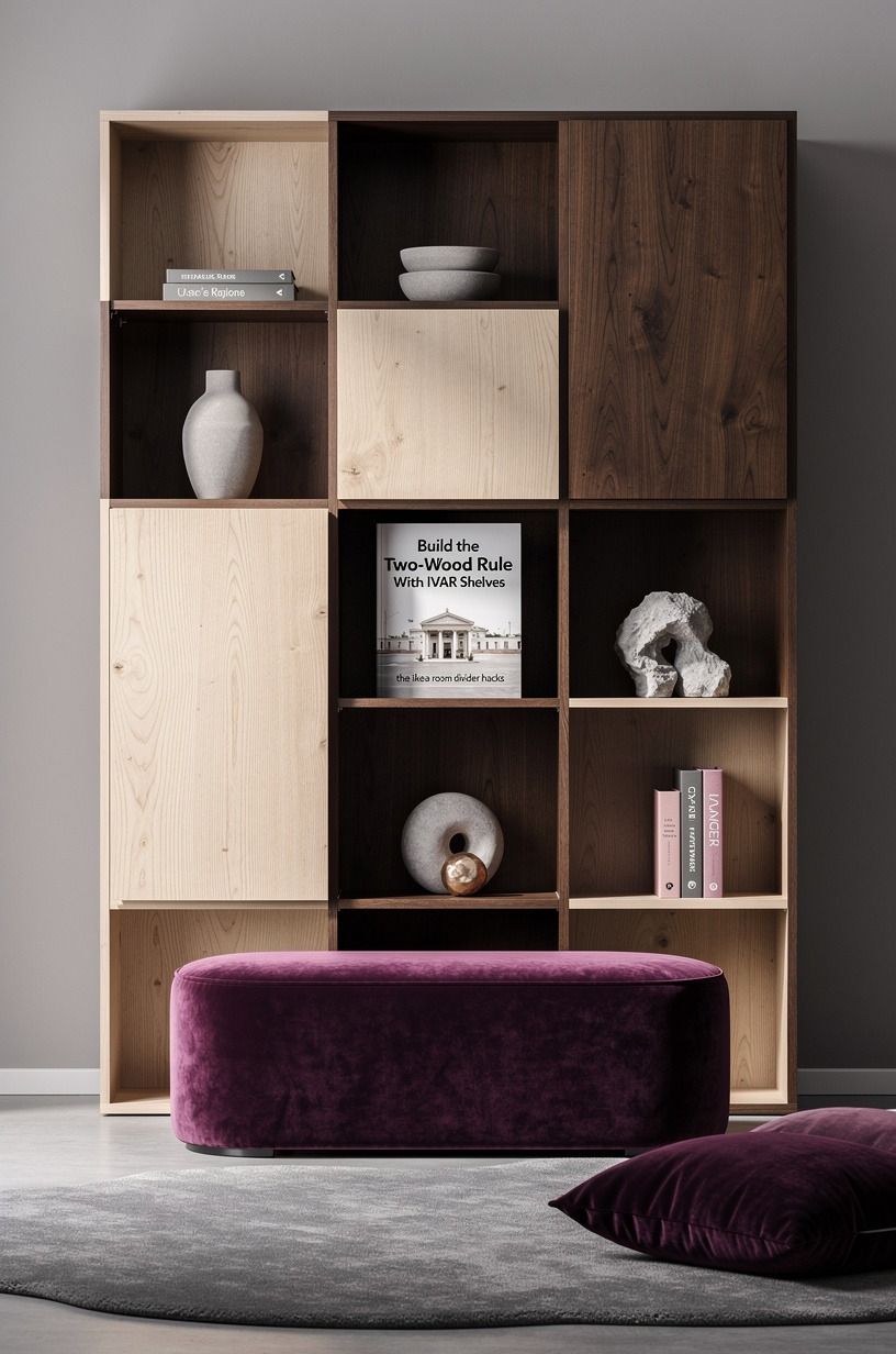Build the Two-Wood Rule With IVAR Shelves