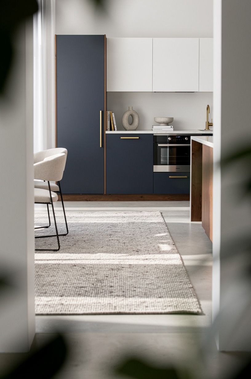 Anchor the room with one long runner