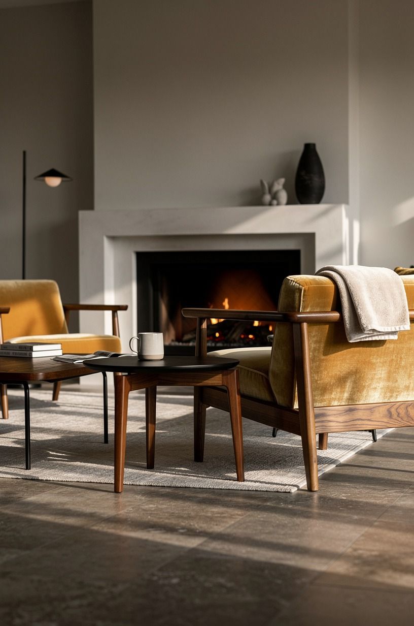 Anchor the Seating With a Two-Wood Rule
